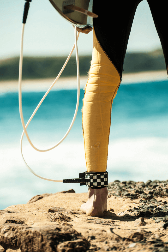 Yellow Printed Surfboard